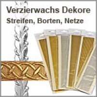 Verzierwachs und Wachsdekore f&uuml;r Kerzen...