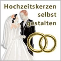 Hochzeitskerzen gestalten