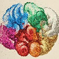 Glitter f&uuml;r Glitzer-Kerzen - zum Kerzen...