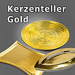 Diese formsch&ouml;nen Metall-Kerzenteller sind...