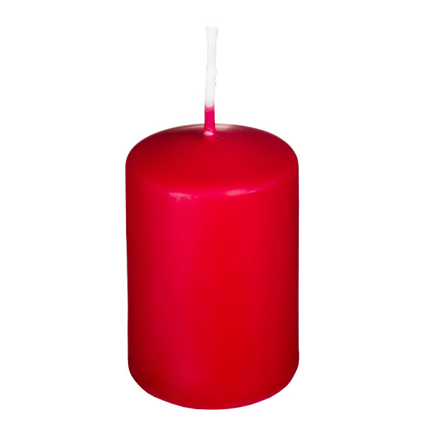 Premium - Stumpenkerze 40 x 60 mm, altrot