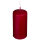 Premium - Stumpenkerze 40 x 80 mm, bordeaux