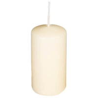 Premium - Stumpenkerze 40 x 80 mm, bisquit
