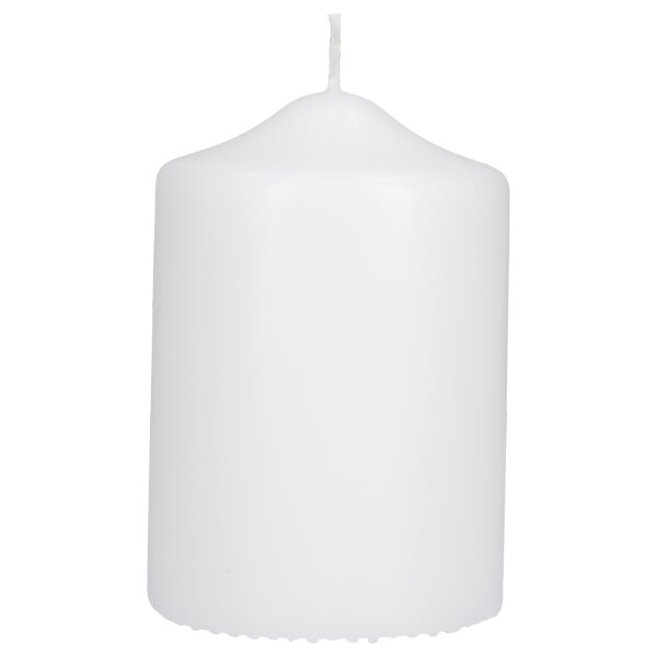 Gastro Stumpenkerze 100 x 120 mm glatt weiß