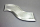 Kerzenteller Welle - Messing, silber