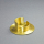 Kerzenhalter Gold, Messing D 5cm rund