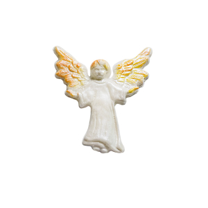 Wachsmotiv -  Erhabener Engel mit leuchtenden Flügeln