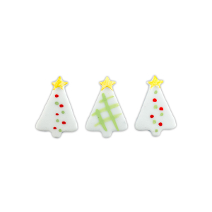 Wachsmotiv Set Weihnachtsbäumchen 3 St.