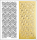 Sticker Herzen gold
