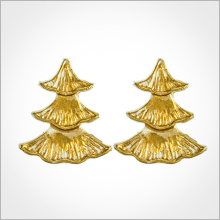 Wachsmotiv Weihnachtskerzen - Tannenbaum 3 Ebenen...