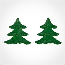 Wachsmotiv Weihnachtskerzen - Tannenbaum 3 Ebenen...