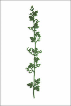 Wachsmotiv Weinranke mittelgrün, 20cm