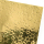 Wachsplatten gold gepr&auml;gt Sterne - 10x20cm
