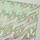Wachsplatten Holografie silber Splitter - 10x20cm