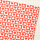Wachsplatten wei&szlig;-rote Herzen - 10x20cm