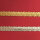 Verzierwachs-Borte Kreis-Ornament silber 240mm
