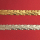 Verzierwachs-Borte Bl&auml;tter gold 240mm