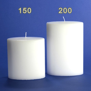 Kerzenrohling - Ovalkerzen 150 x 135 x 70 mm