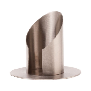 Halter für Taufkerzen Ø 60 mm Messing vernickelt